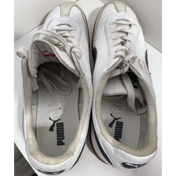 Puma Top Winner Mens sneaker Style# 350569 Size 8.5 WHITE - Picture 5 of 7